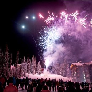 Fireworks celebration at Stonebridge Lodge