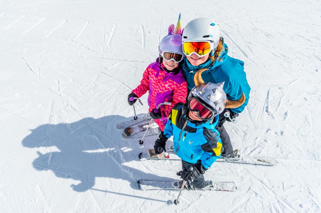 Kids at Big White