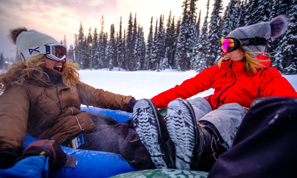 Tubing Fun Credit Big White Ski Resort