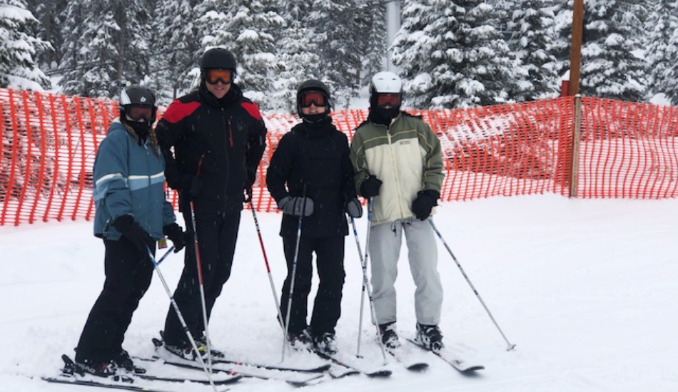 family ski trip